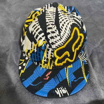 Fox 그래픽 프린트 야구 모자