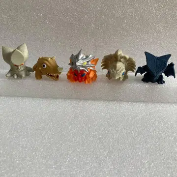 1999년 가메라 소프트 비닐 컬렉션 전 5종 손가락 인형 미니 피규어