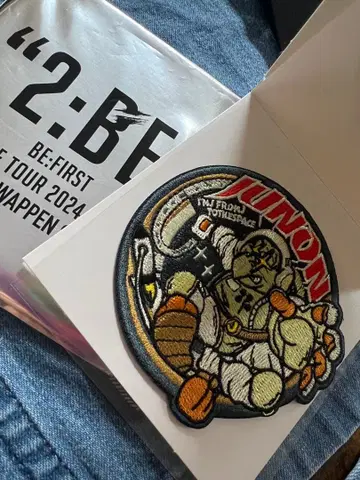 [ 미사용 ] BE:FIRST 2:BE 와펜 스티커 JUNON