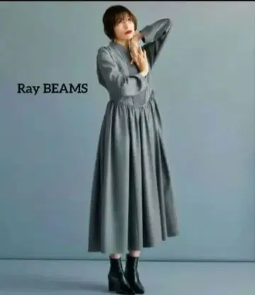 RBS 핀턱 개더 원피스