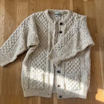 ARAN CRAFTS 80s 90s 케이블 니트 가디건