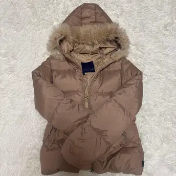 MONCLER 베이지 다운 자켓 사이즈 0