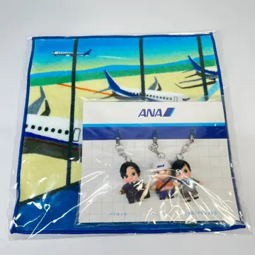 [미사용 새상품] 코스튬 큐피 핸드 타월 세트 ANA 키링
