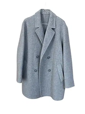 유니클로 더블 페이스 숏코트 피코트