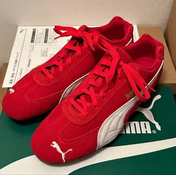 가격 인하 가능 PUMA 스피드캣 스니커즈 빨간색