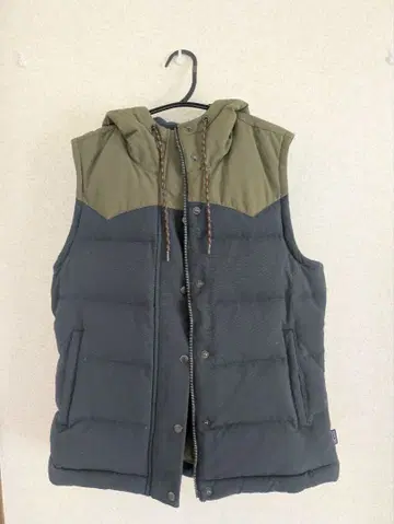 Patagonia 후드 부착 다운 베스트