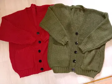 리브 가디건 2가지 색상