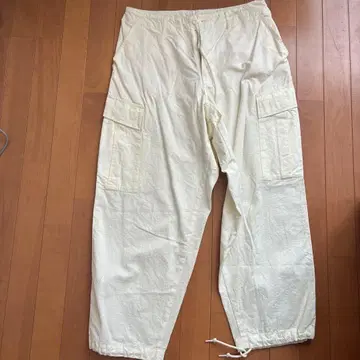 아이보리 카고 팬츠 4 포켓
