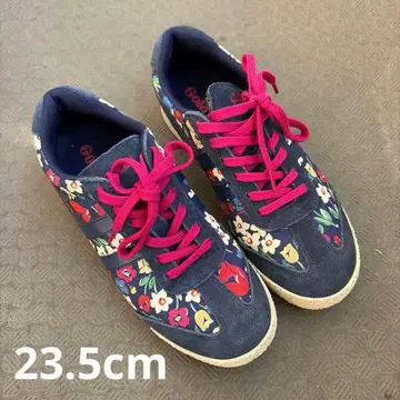 CathKidston 네이비 꽃무늬 스니커즈