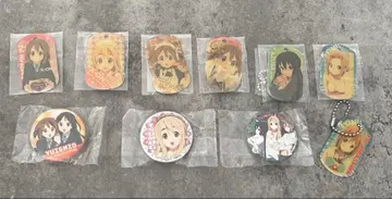 케이온! 메탈 참 메탈 플레이트 캔 배지