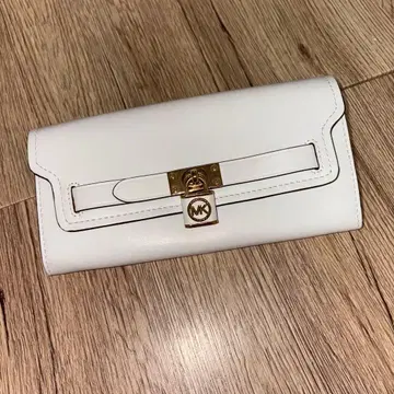 MICHAEL KORS 화이트 장지갑