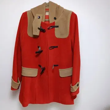 후드 달린 더플 자켓 코트