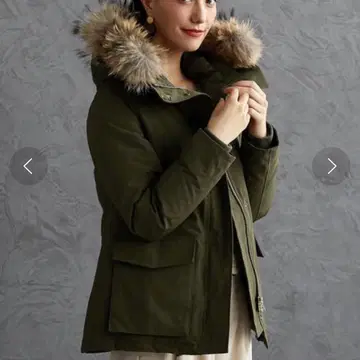 그린 라벨 릴랙싱 발수 마운틴 다운 코트