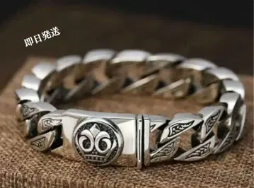 실버 체인 팔찌 빈티지풍