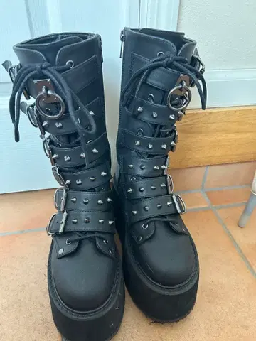 데모니아 부츠 통굽