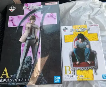 DEATH NOTE 제일복권 A상 야가미 라이토 B상 L 피규어