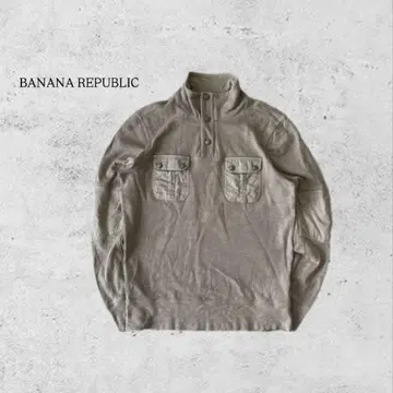 BANANA REPUBLIC 헤리티지 스탠드 카라 풀오버 M