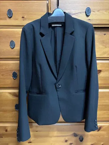 index 수트 셋업 (자켓 팬츠 세트) 블랙, 블랙