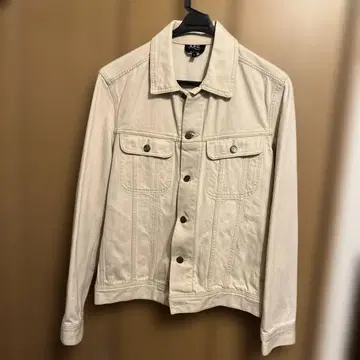 A.P.C. 데님 자켓 화이트/아이보리 S 사이즈