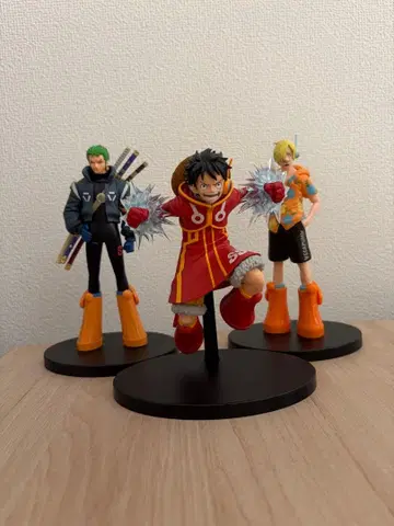 원피스 에그 침대편 피규어 루피 조로 상디