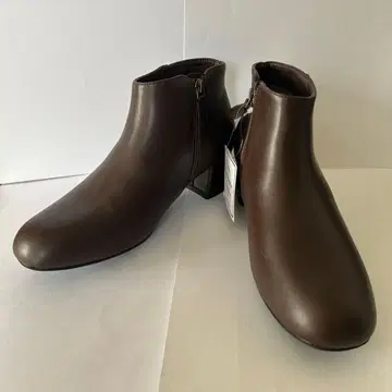 [택 포함 새상품] studio CLIP 숏부츠 브라운 L