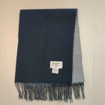 SHIPS 캐시미어 100% 머플러 다크 그레이