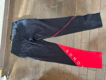 크로노스 cronos 블랙 레드 팬츠