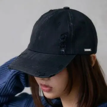 ENVYM 데미지 피그먼트 캡