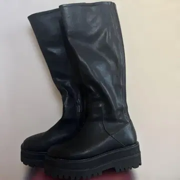 지나시스 JEANASIS 24.5 L 사이즈 비거 롱 부츠