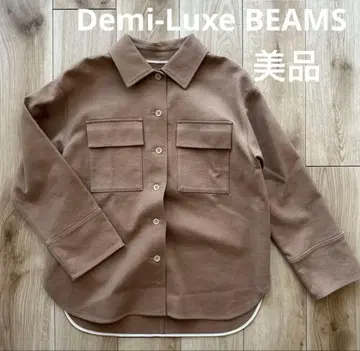 [ 새상품급 ] 데미룩스 빔즈 워셔블 더블 코튼 오버 셔츠 루즈핏