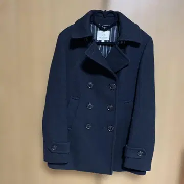BEAUTY&YOUTH 네이비 피 코트 M