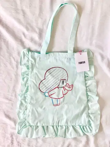 furfur x 마무안짱 콜라보 토트백