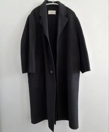 TODAYFUL 울 오버코트 블랙 36