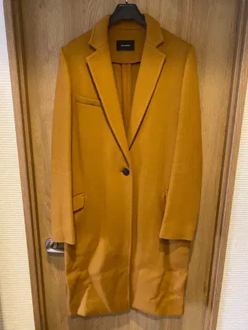 ISABEL MARANT 체스터 코트 머스타드