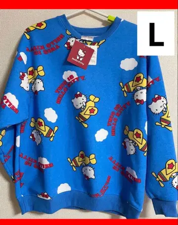 새상품 재재입고 헬로키티 트레이닝복 스카이블루 화려함