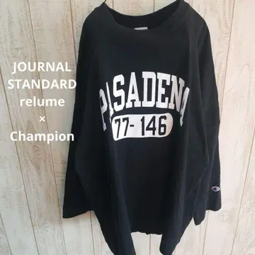 Champion x relume 풋볼 롱 슬리브 T셔츠