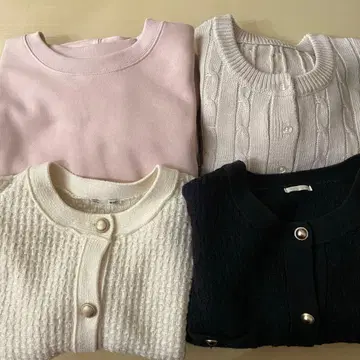 니트 가디건 3색 세트