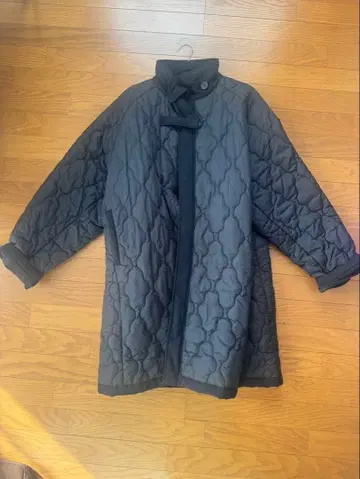 NATOKii 블랙 퀼팅 자켓