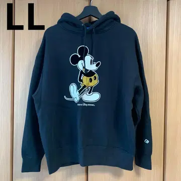 도쿄 디즈니 리조트 미키 디자인 후드티 LL