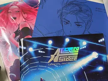 ALIEN STAGE ARTBOOK 특별판 에이스테 아트북