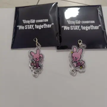 랜덤 연결 아크릴 키링 스키즈 돼끼 2종 컴프