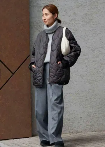 프레임워크 퀼팅 2way 텐트 블루종 36 블랙