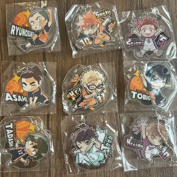 하이큐!! 캐릭터 아크릴 스탠드 세트