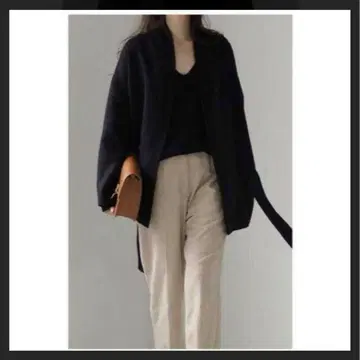 nae 블랙 울 자켓