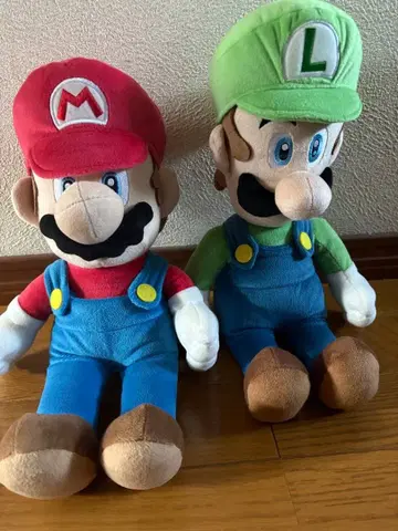 슈퍼 마리오 마리오 루이지 봉제 인형