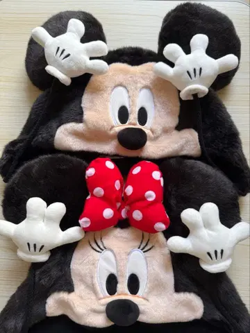 디즈니 팬캡 (미키&미니) 컨디션 최상!