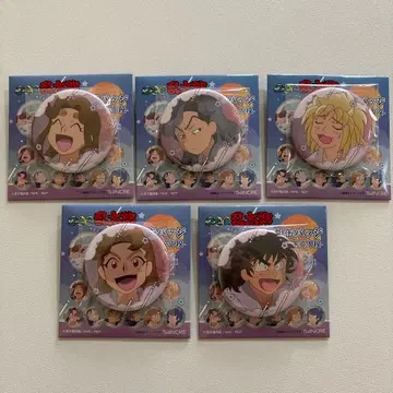 닌타마 란타로 백면상 캔뱃지 잠옷 차림의 단 4학년 5종