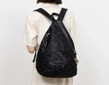 LA BAGAGERIE 카모플라주 자카드 발수 스마트 백팩