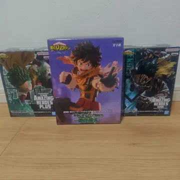 나의 히어로 아카데미아 이즈쿠 액션 피규어 3개 세트