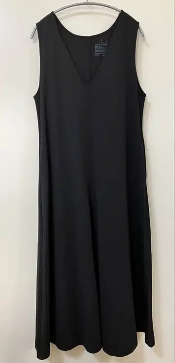 [ 중고 배송비 포함 ] 무인양품 오버롤 스커트 블랙 L 사이즈